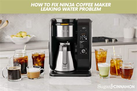 ninja coffee maker leaking water|Ninja coffee maker leaking water 